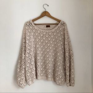 Cream Knit Sweater